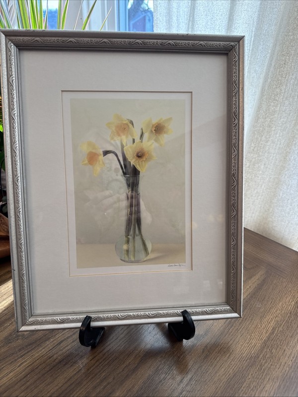 Andrea Braun Byrne Legacy Florals 1 In A Series Of 4 Painting Daffodils 15 X 12
