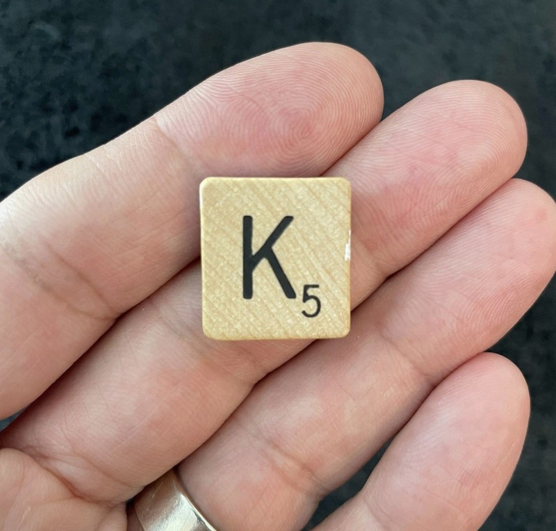 Tales From The Crypt Keeper Miniature Oil Painting Original Scrabble Tile gallery