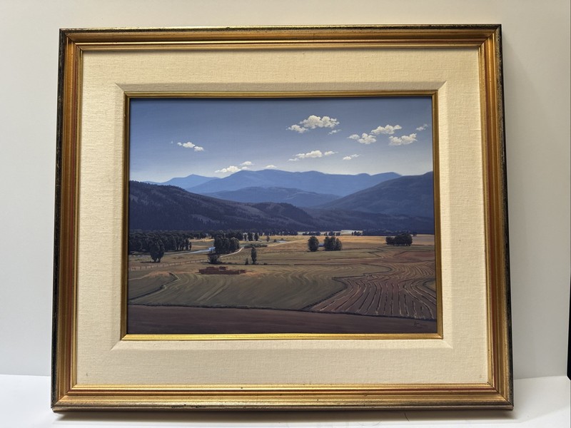 JOHN D COGAN PAINTING LANDSCAPE REALISTIC REALISM AMERICAN PLEIN AIR FAMOUS OIL