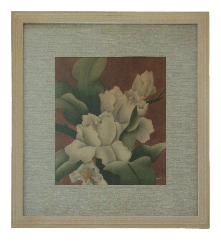 BENJAMIN JORJ HARRIS – Newman Decor – Art Deco Painting – U.S.A. – Circa 1940’s