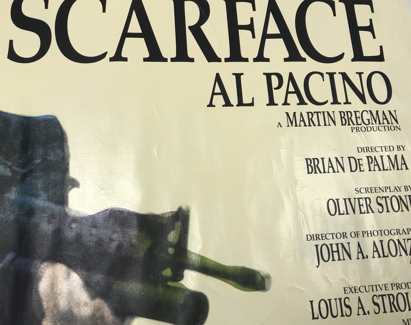 Scarface by Steve Kaufman 36x48 SAK Al Pacino gallery