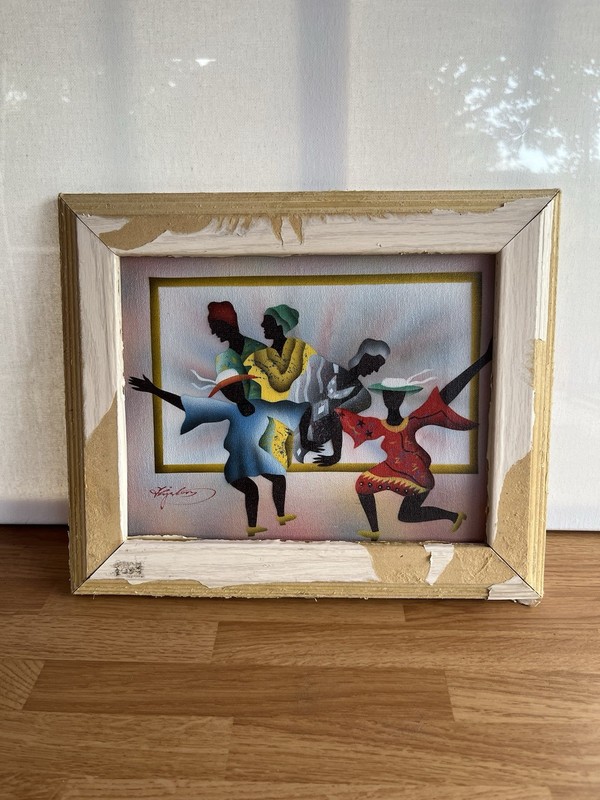 Kingston Original Oil On Canvas Signed by Artist Framed