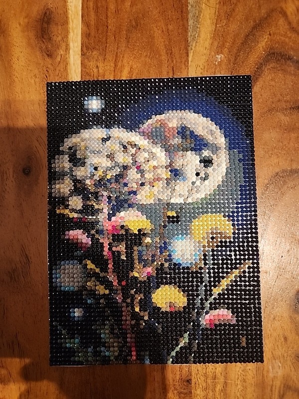 5 1/4×7 1/4 Inch Mini Dandelion Diamond Painting