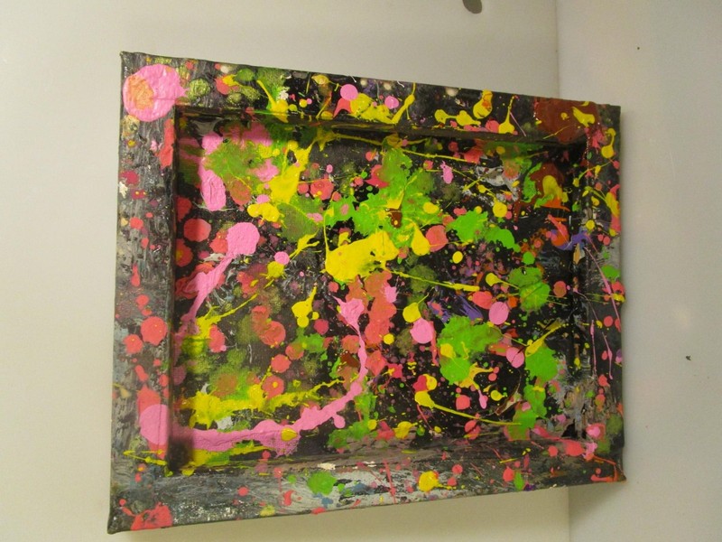 Musk Yai Abstract Expressionist Canvas Painting One Of A Kind Double Sided 2026 gallery