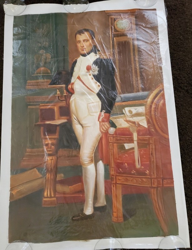Napoleon Bonaparte painting Canvas Giclee Art Print 36×24