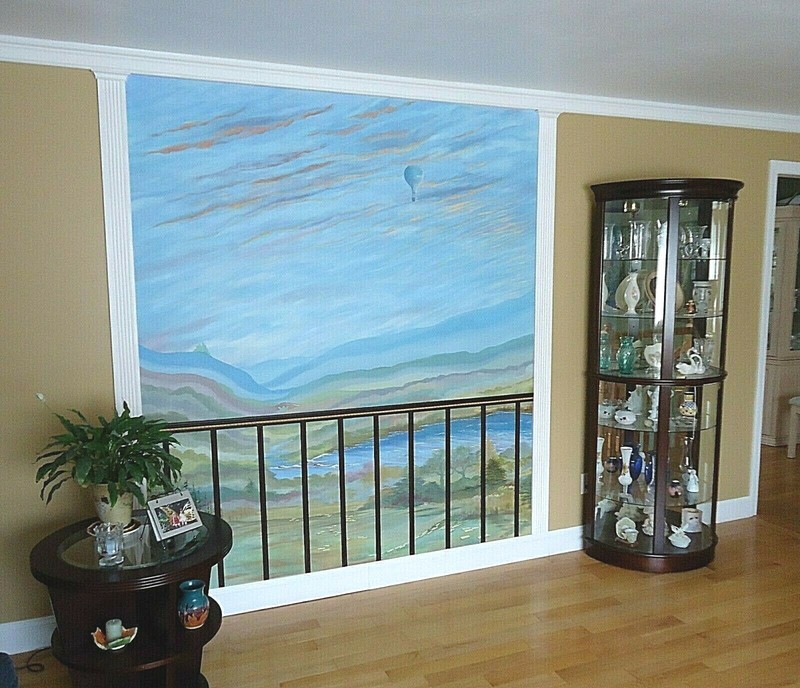 Signed ORIG. PAINTING "Neutrivity" 27x52 rolled canvas by Steven G.Graff USA gallery
