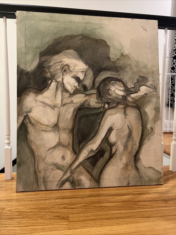 30 X 36 Inches Painting On Canvas Unique & Sexy