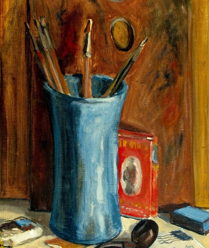 Arthur Aronson (MD,mid 20C) oil painting 149620 gallery