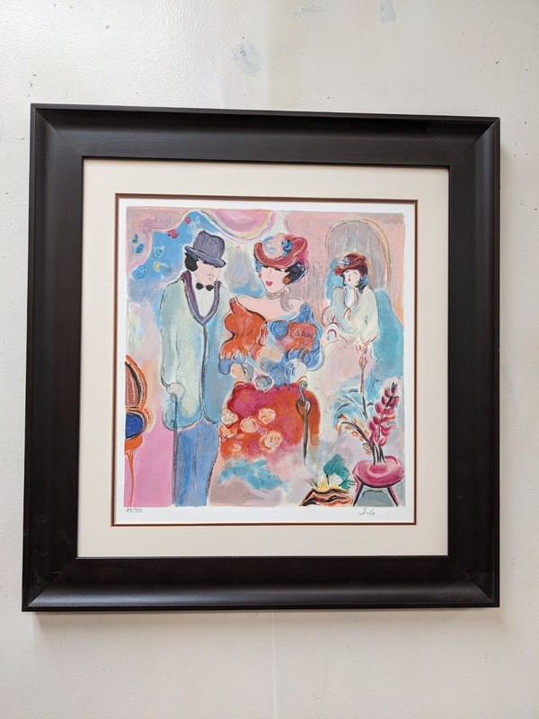 » Autumn » Serigraph on Paper by Zule Moskwitz.