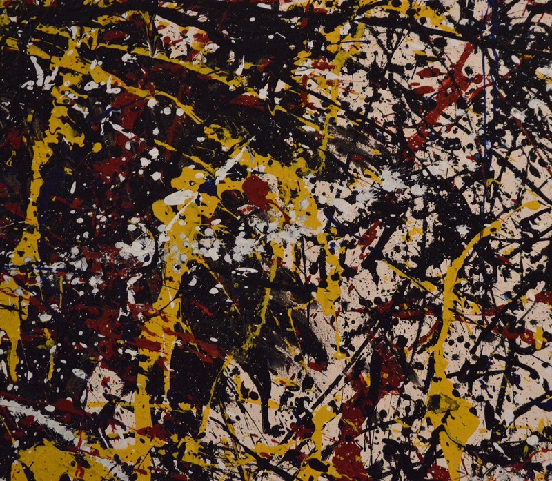 Jackson Pollock inspired ￼Painting, 72” X 56” Acrylic, Abstract, POP Art, Modern gallery