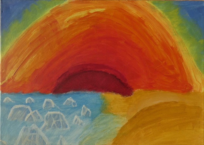 «For Jules» – 50 x 70 cm – 2014 – OOAK