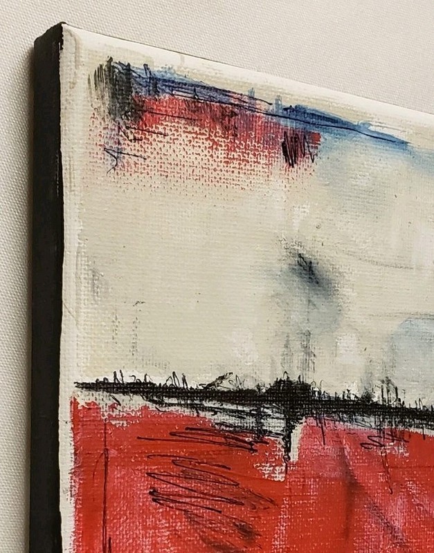 No.657 Original Abstract Modern Minimal Contemporary Painting By K.A.Davis gallery
