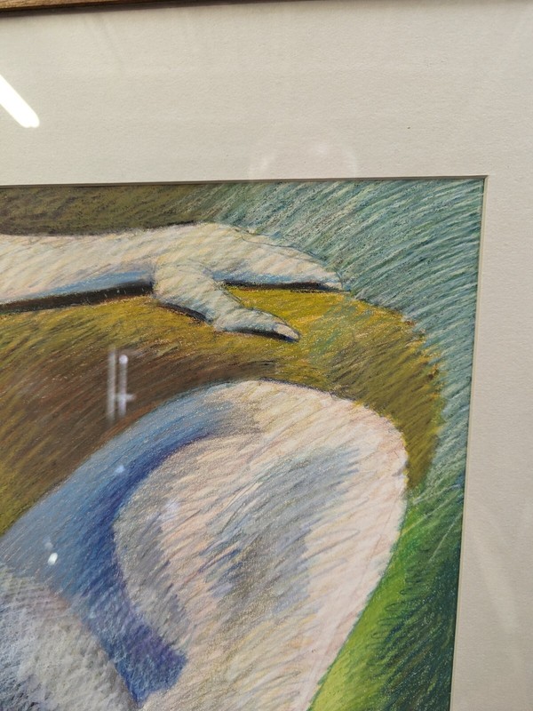 Iconic Jack Gerber Original Painting American Modernist Contemporary... gallery