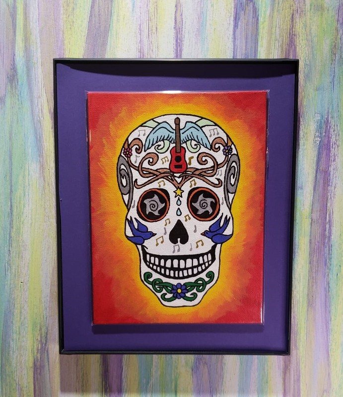 Skull Art - Day of the Dead - Sugar Skulls gallery