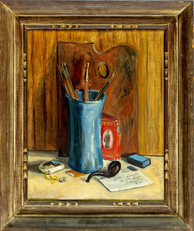 Arthur Aronson (MD,mid 20C) oil painting 149620 gallery