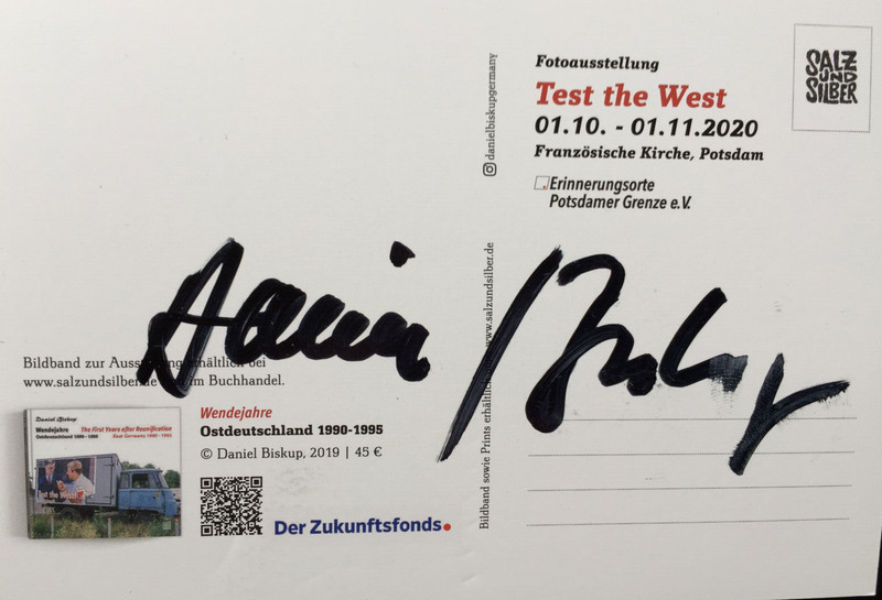Daniel Biskup Turning Points Hand-Signed 2019, Multiple with Frame Certificate gallery