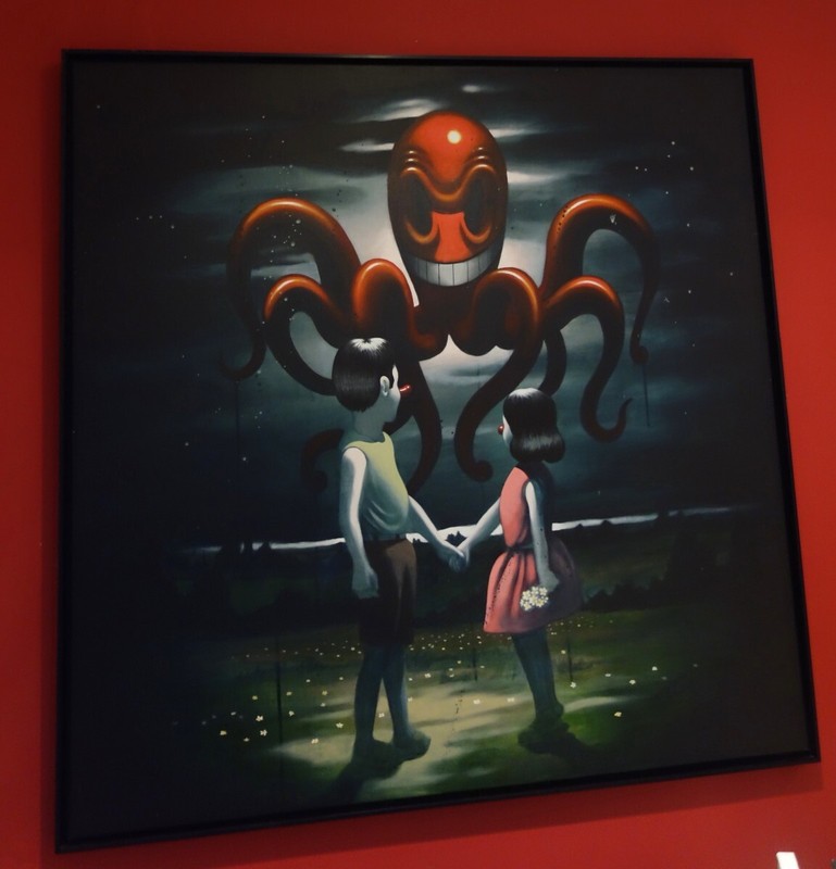 Victor Castillo original painting "When the Heavens Open…" gallery