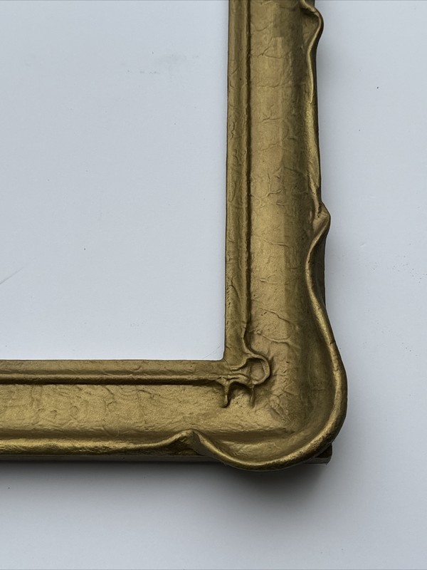 ANTIQUE FRAME FOR PAINTING PRINT PHOTO Fits 16 By 20 Inch Pie Crust ORNATE WIDE