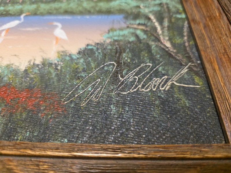 Highwaymen Al Black 12 X 16 Royal Poinciana Painting gallery