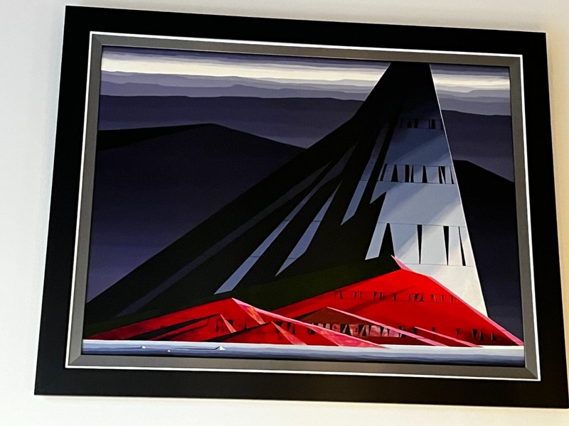 Eyvind Earle – Untitled – Original on Board