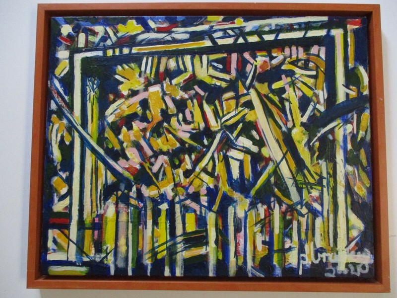 VINTAGE CONTEMPORARY PAINTING ABSTRACT EXPRESSIONISM MODERNISM CUBISM CUBISM gallery