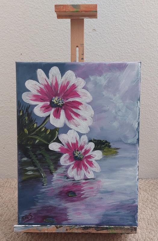 Acrylic On Canvas 16 X 12