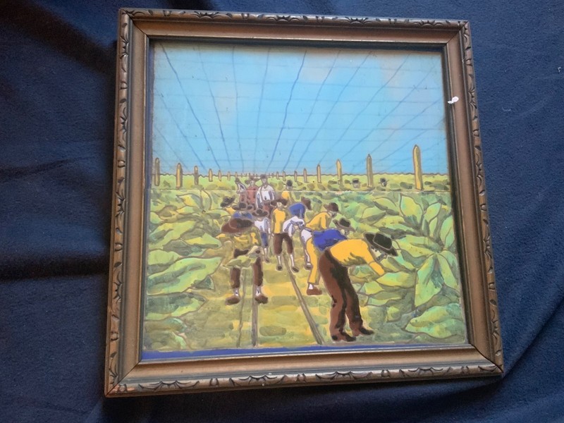 Vintage 1928 Cuban Painting