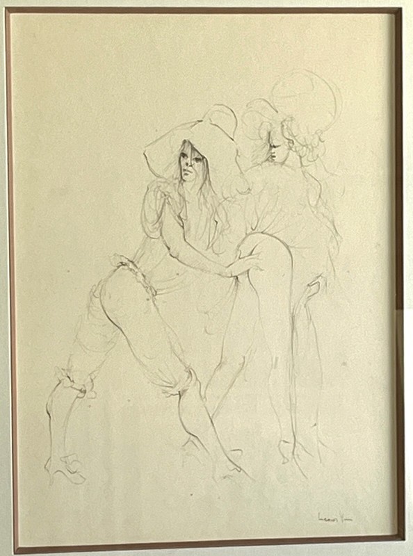 Leonor FINI – Original drawing signed
