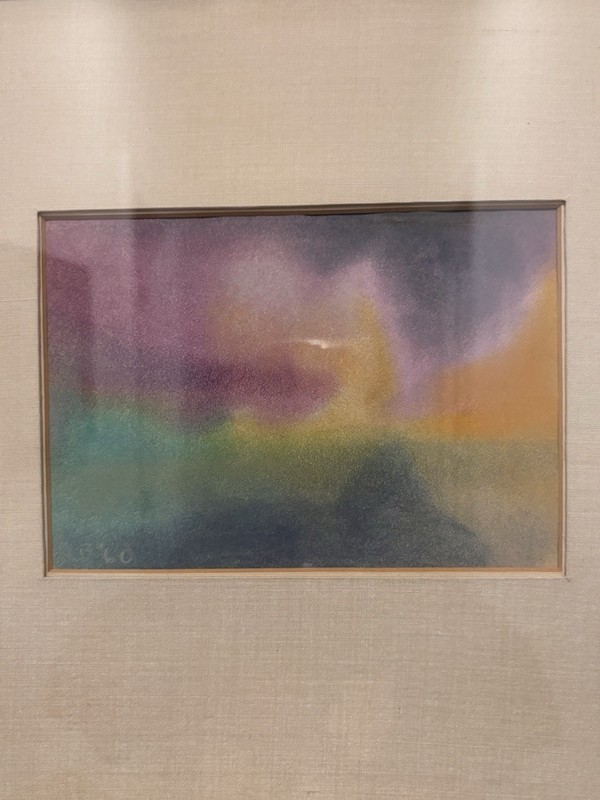 Signed “LB”60’ 1960 Pastel On Paper Gold Guilt Frame Leon Berkowitz Read gallery