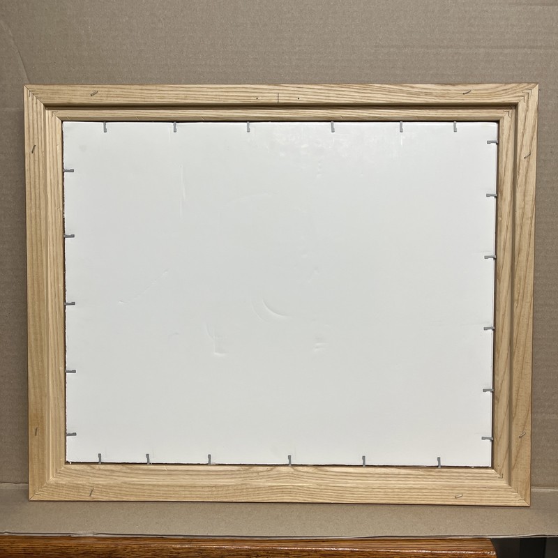 Signed Robert Duncan “Winters Blankets” In Wood Frame Painting On Canvas gallery