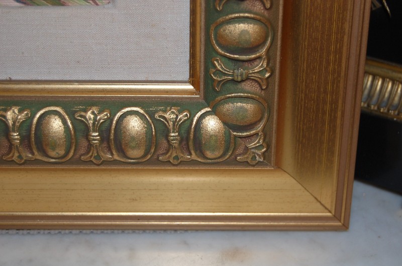 VTG ORIGINAL FRAMED SIGNED OIL CHERRY BLOSSOM BLOOM FLOWERS ARTIST: FIORENTINO gallery