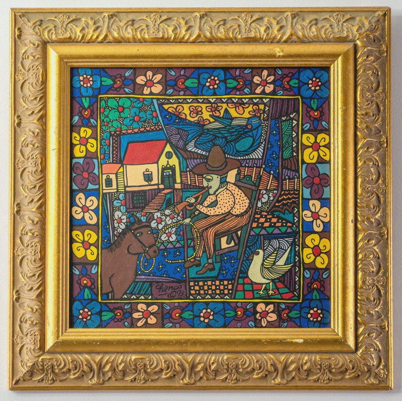 $10,916– Original Painting by Columbian Floridian Artist Chenco