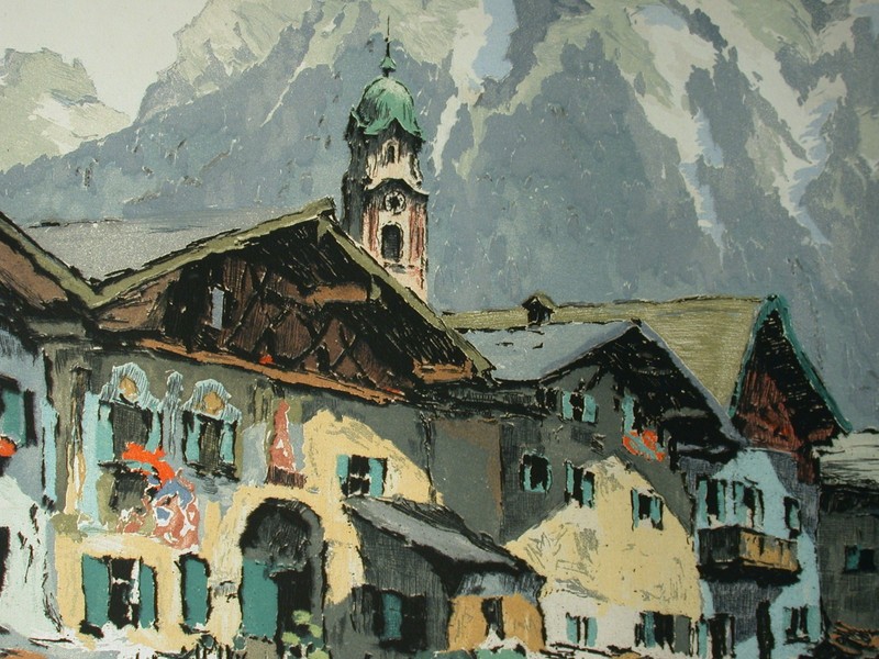 Hans Figura (1898-1978) - Mittenwald and Karwendel gallery