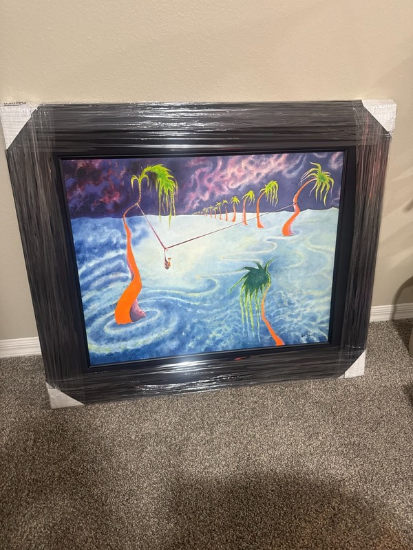 Dr. Seuss "Lonely" Midnight Collection Framed Artwork w/ COA Excellent Condition gallery