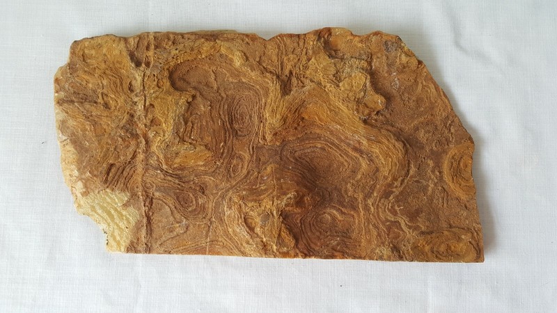 Hand Painted Church Art Work On Stone Rock Slab Vintage Unsigned gallery