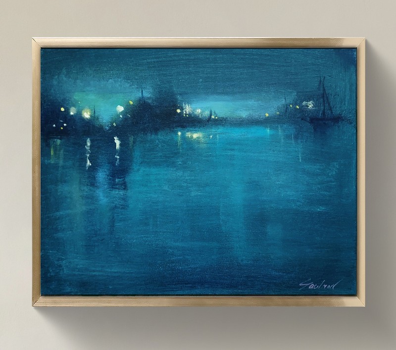Original Impressionist Painting on 14×11 inch Canvas – Signed by the Artist