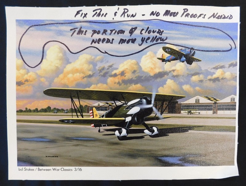 Stan Stokes - Between War Classics - Art Print On Linen 12.5" x 9.5"