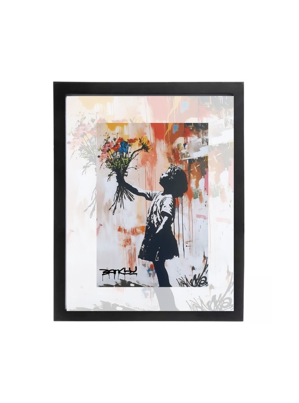 Banksy Rare Large Dismaland Painting 2015 with paperwork