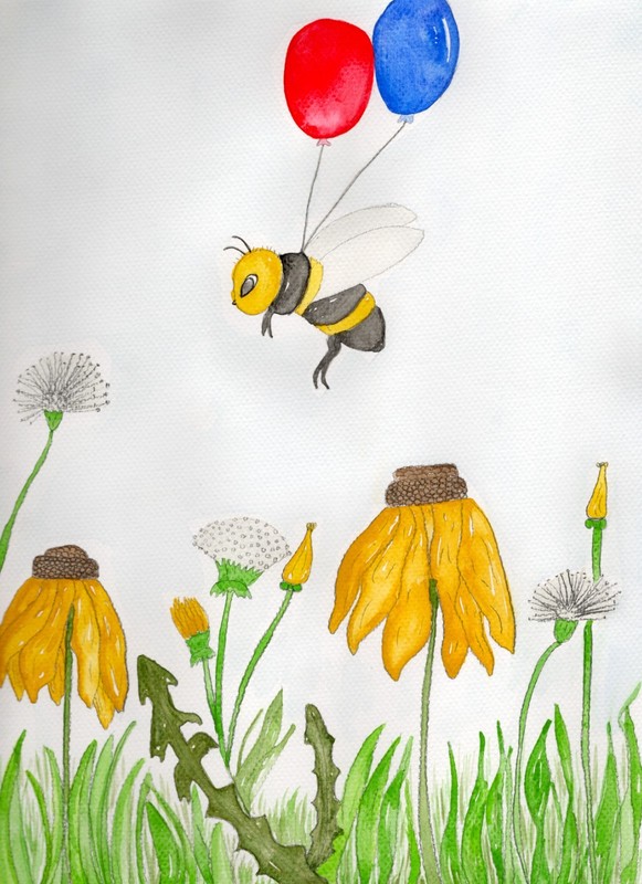 ACEO Limited Edition Art Print Nature Numbered Prints Watercolor Ink 1 of 15