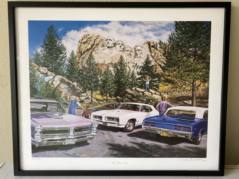 Mark Davidson ‘The Great One’ 180/500 Classic Cars of the 50’s & 60’s