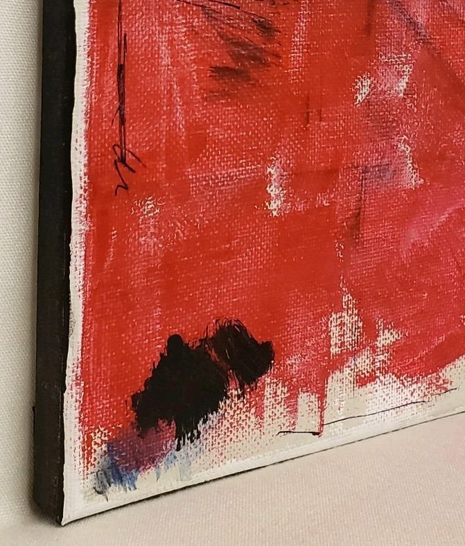 No.657 Original Abstract Modern Minimal Contemporary Painting By K.A.Davis gallery