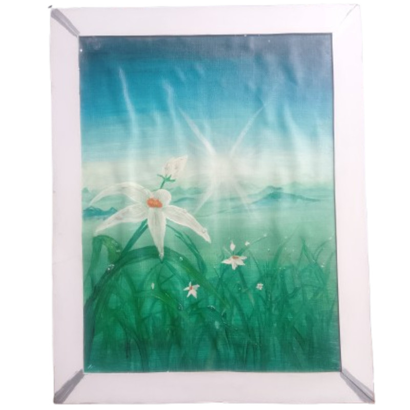 original Acralic flowers painting on canvas