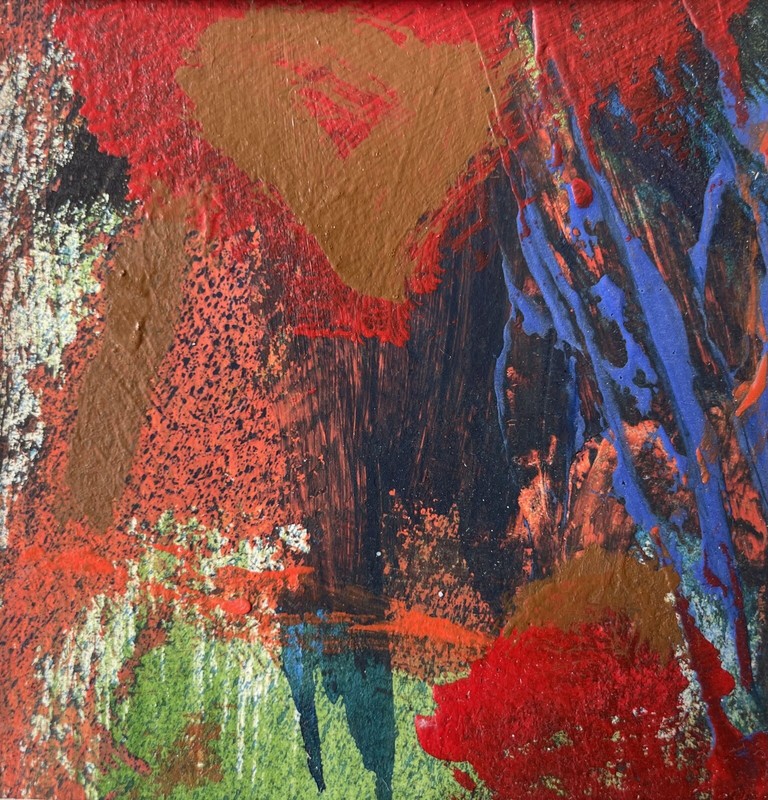Danish Artist Rolf Gjedsted Composition Abstract Art Midcentury gallery