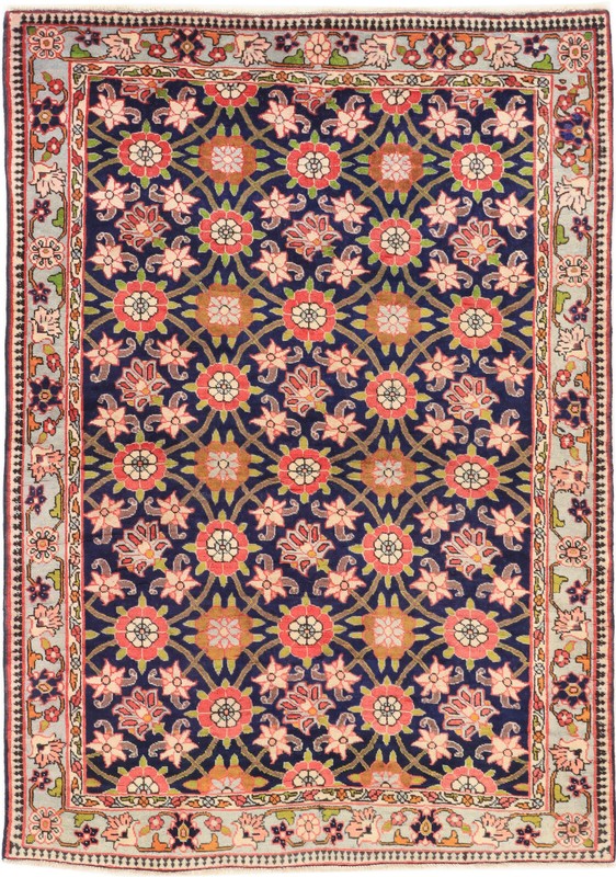 Hand Knotted Rug Varamin 150 x 104 cm