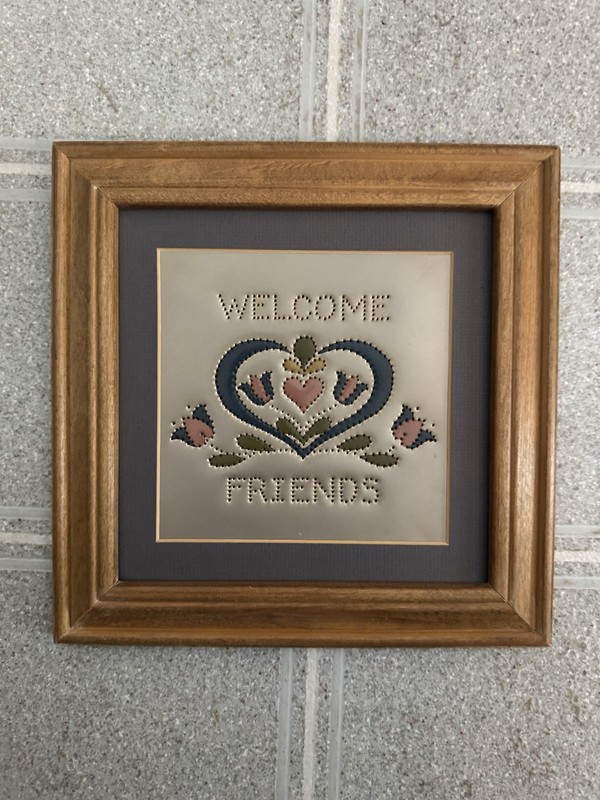 Vintage K.B. and Company Tin Punch «Welcome Friends» Limited Edition 392/5000