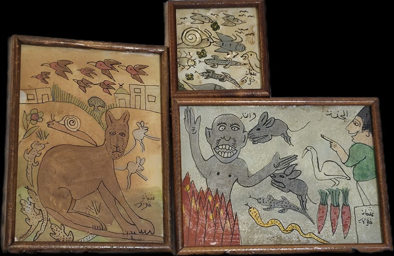 Attributed to Othman Faraj (عثمان فرج) – Original Signed Middle Eastern Folk Art gallery