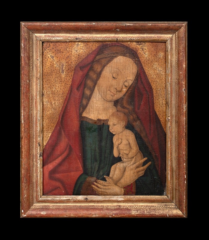 15th 16th Century Netherlandish Old Master Madonna & Child - DIERIC BOUTS gallery