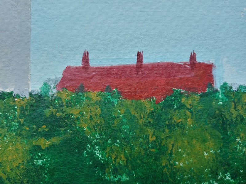 Impressionism 11x14 Chatham Cape Cod lighthouse original Art Painting gallery