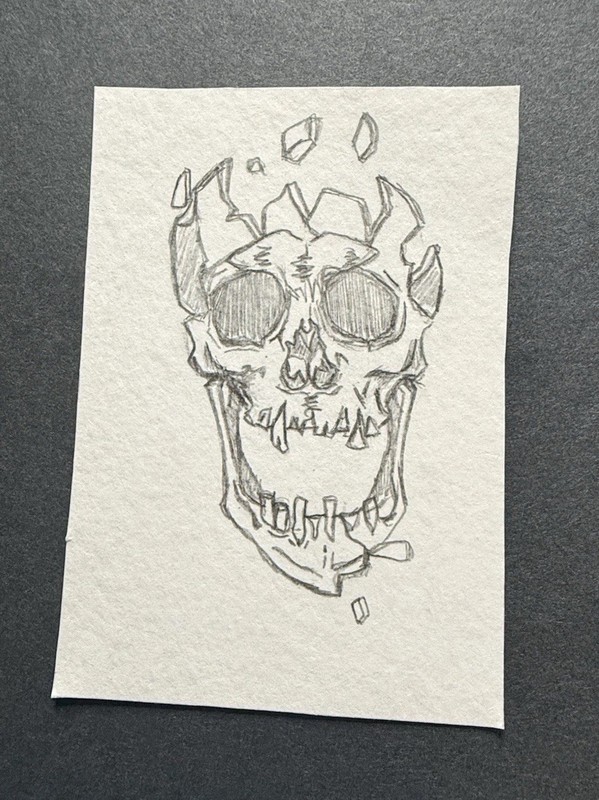 ACEO Original Art Card Signed by Veronica Lee/beks_and_lo “BROKEN”