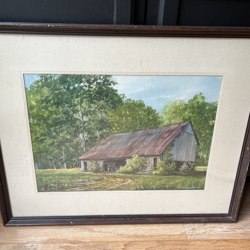 «Willow» by Lois Brown Sinnett Original Watercolor Art On Paper Signed